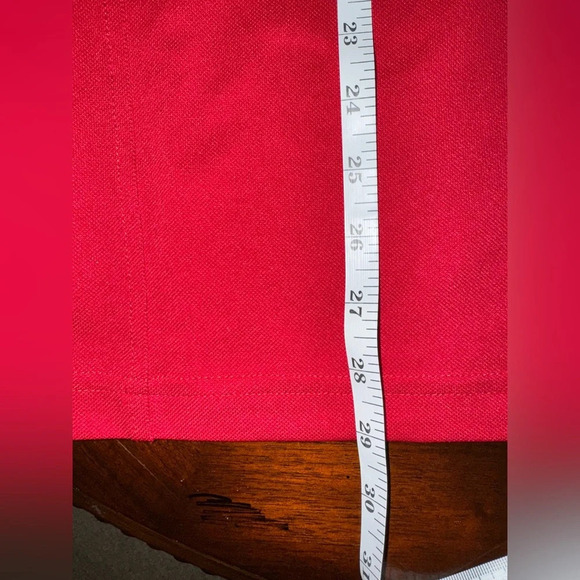 IZOD Men's 1/4 Zip Sweater Performance Wicking UPF-15 Pull Over Red Navy XL - Picture 7 of 7